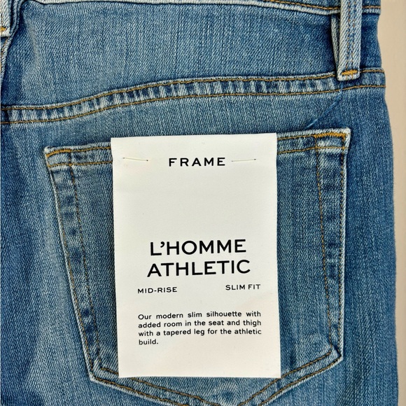 Frame Men's L'Homme Athletic Jeans - Picture 6 of 8